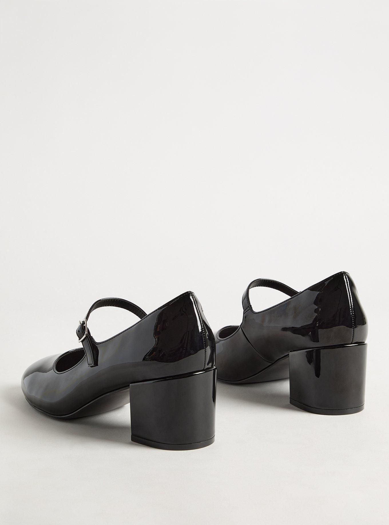 Block Heel Mary Jane Pump (WW)