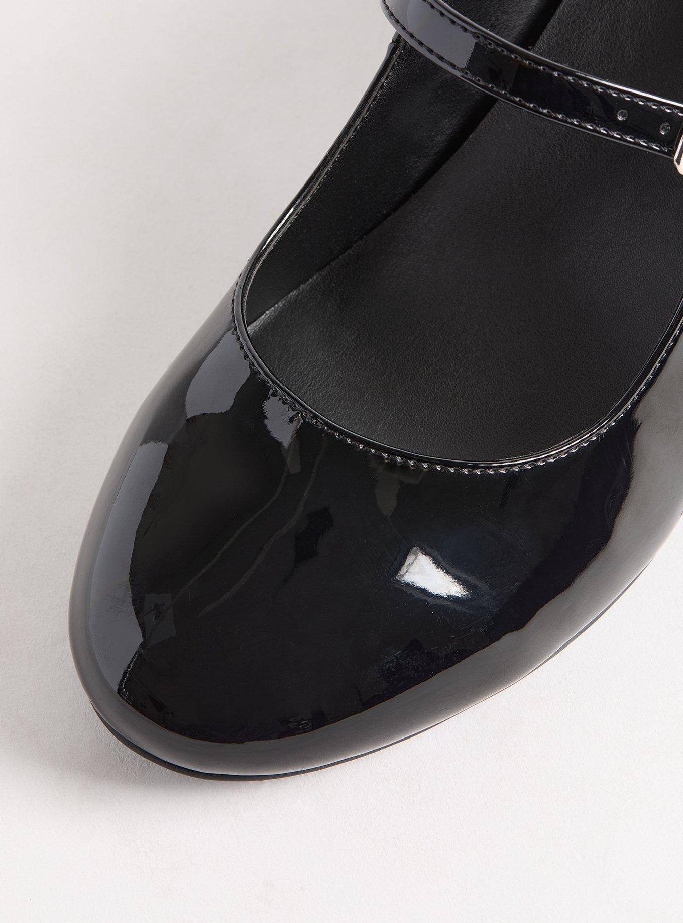 Block Heel Mary Jane Pump (WW)