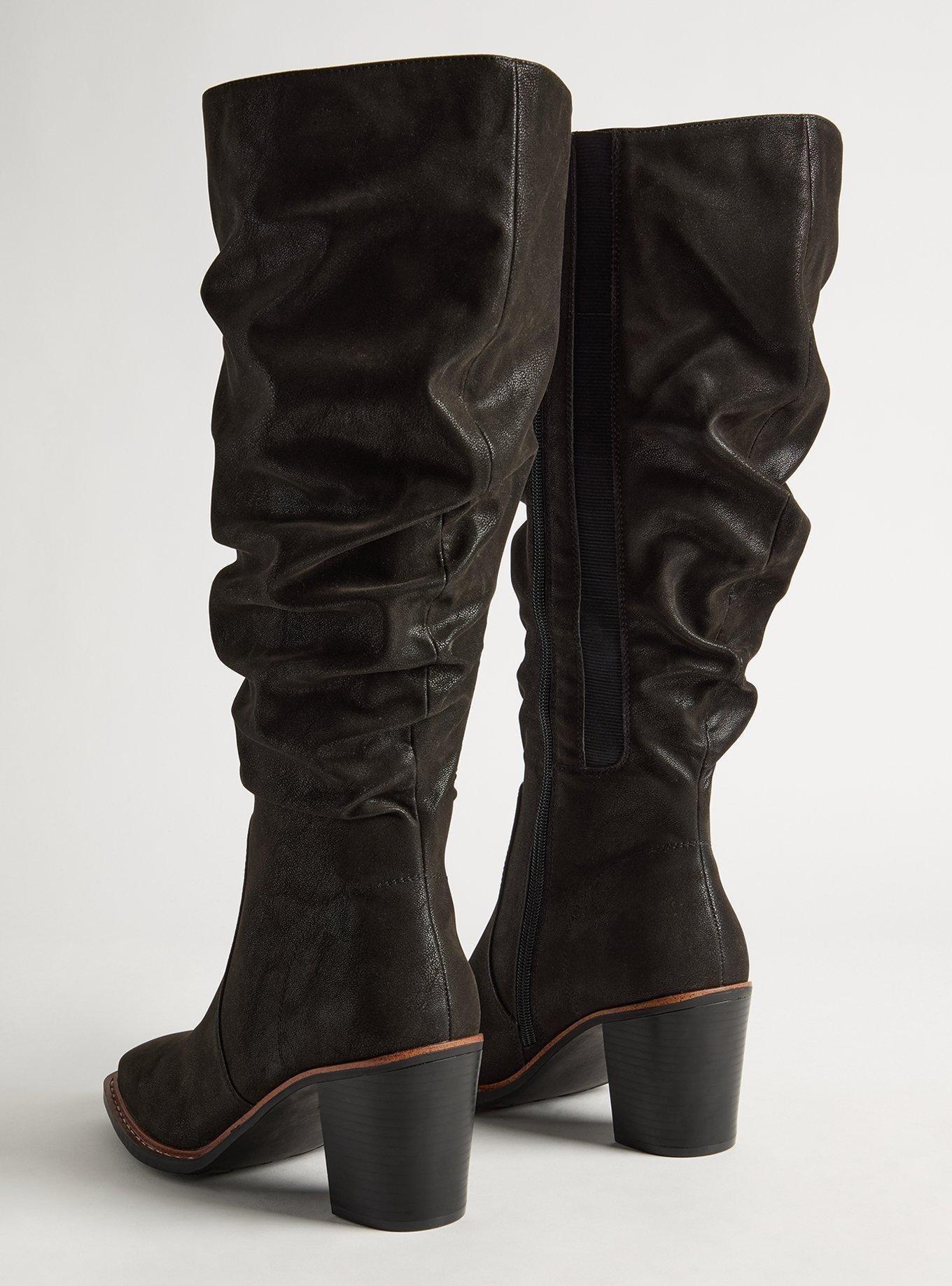Heeled Slouch Boot (WW)