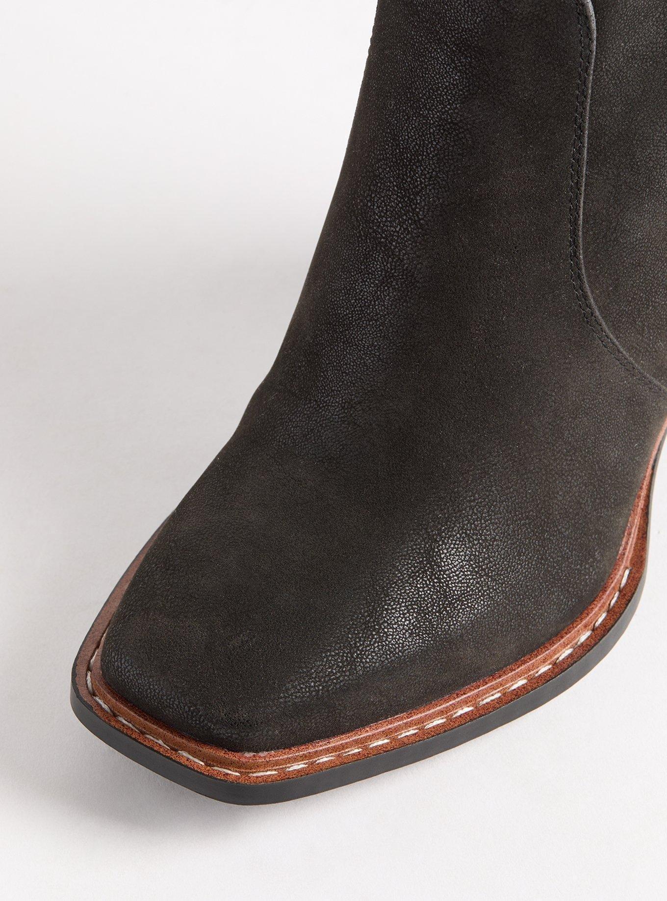 Heeled Slouch Boot (WW)