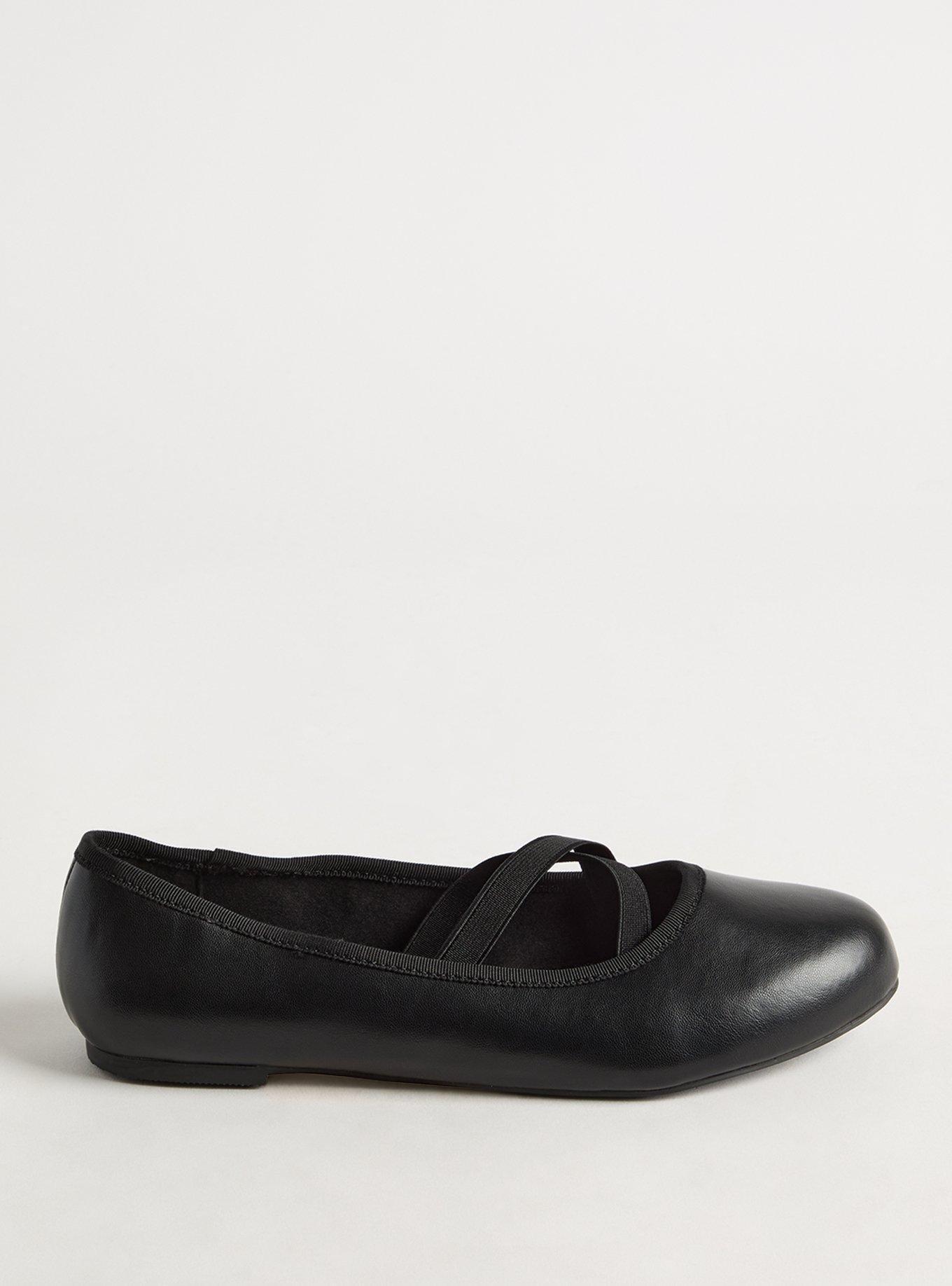 Elastic Strap Ballet Flat (WW)