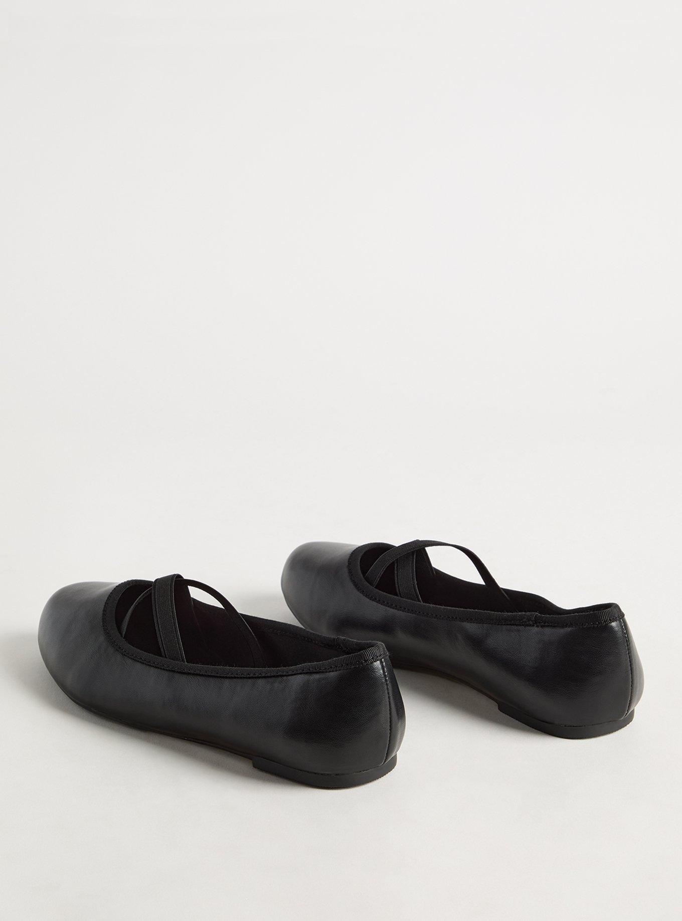 Elastic Strap Ballet Flat (WW)