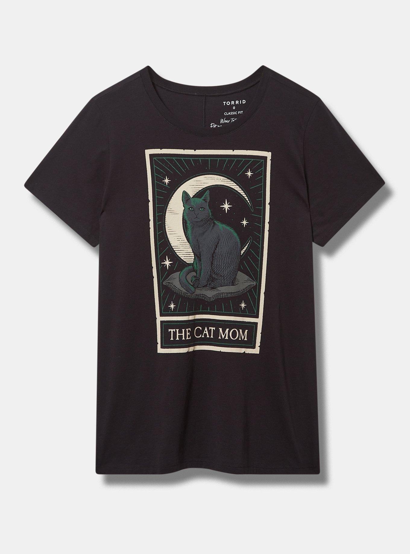 Plus Size Cat Tarot Classic Fit Heritage Jersey Crew Tee Torrid