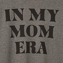 Mom Era Classic Fit Signature Jersey Crew Tee, HEATHER GREY, swatch