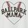Ballpark Mama Classic Fit Heritage Jersey Crew Tee, BLANC DE BLANC, swatch