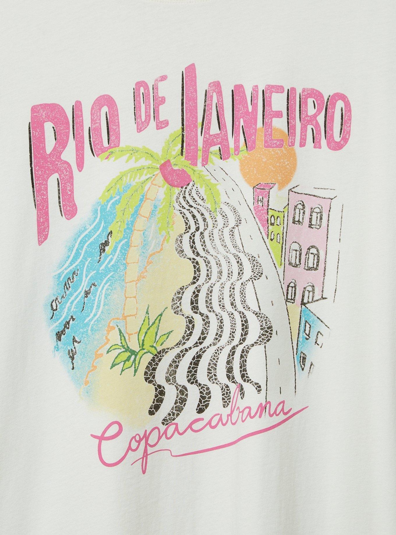 Rio Classic Fit Heritage Jersey Crew Tee