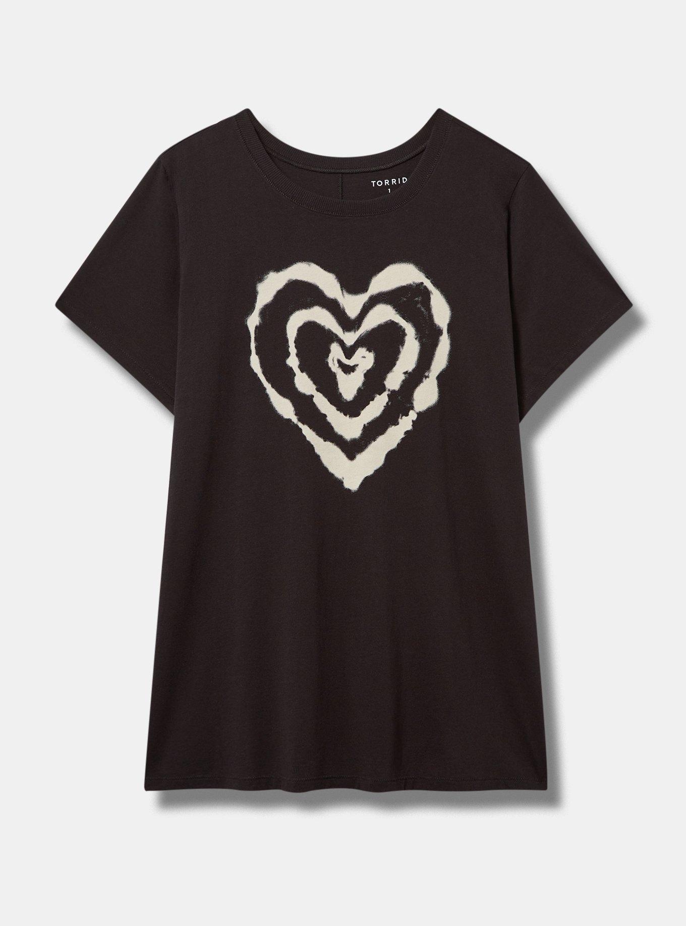 Heart Classic Fit Heritage Jersey Crew Tee