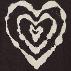 Heart Classic Fit Heritage Jersey Crew Tee, DEEP BLACK, swatch