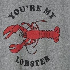 Friends Lobster Classic Fit Cotton Crew Tee, MEDIUM HEATHER GREY, swatch