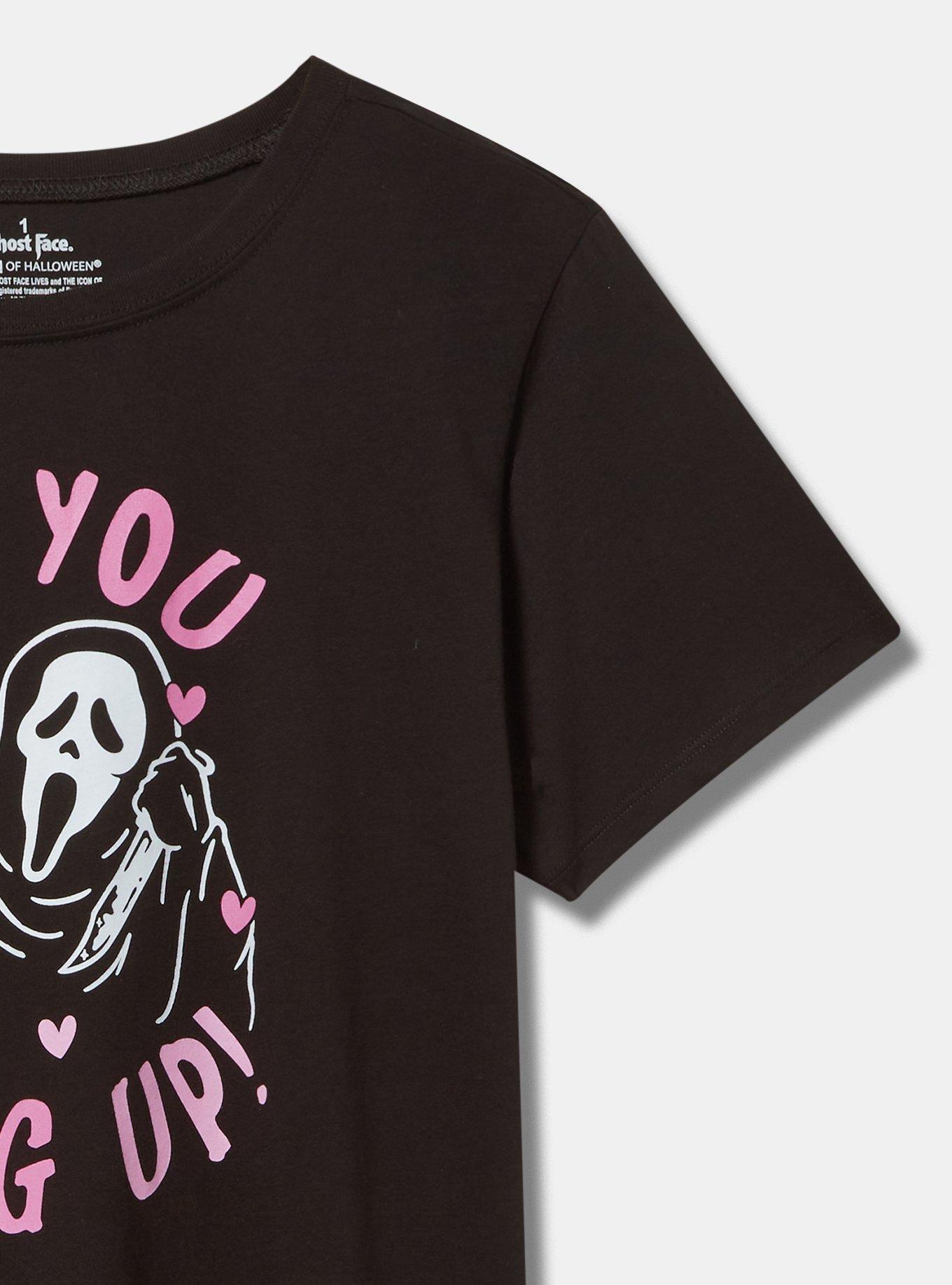 Plus Size - Scream Ghostface Classic Fit Cotton Crew Tee - Torrid