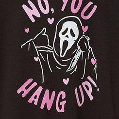 Scream Ghostface Classic Fit Cotton Crew Tee, DEEP BLACK, swatch