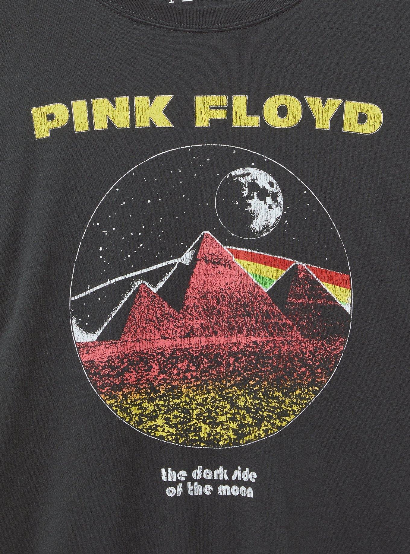 Pink Floyd Classic Fit Cotton Roll Sleeve Tee