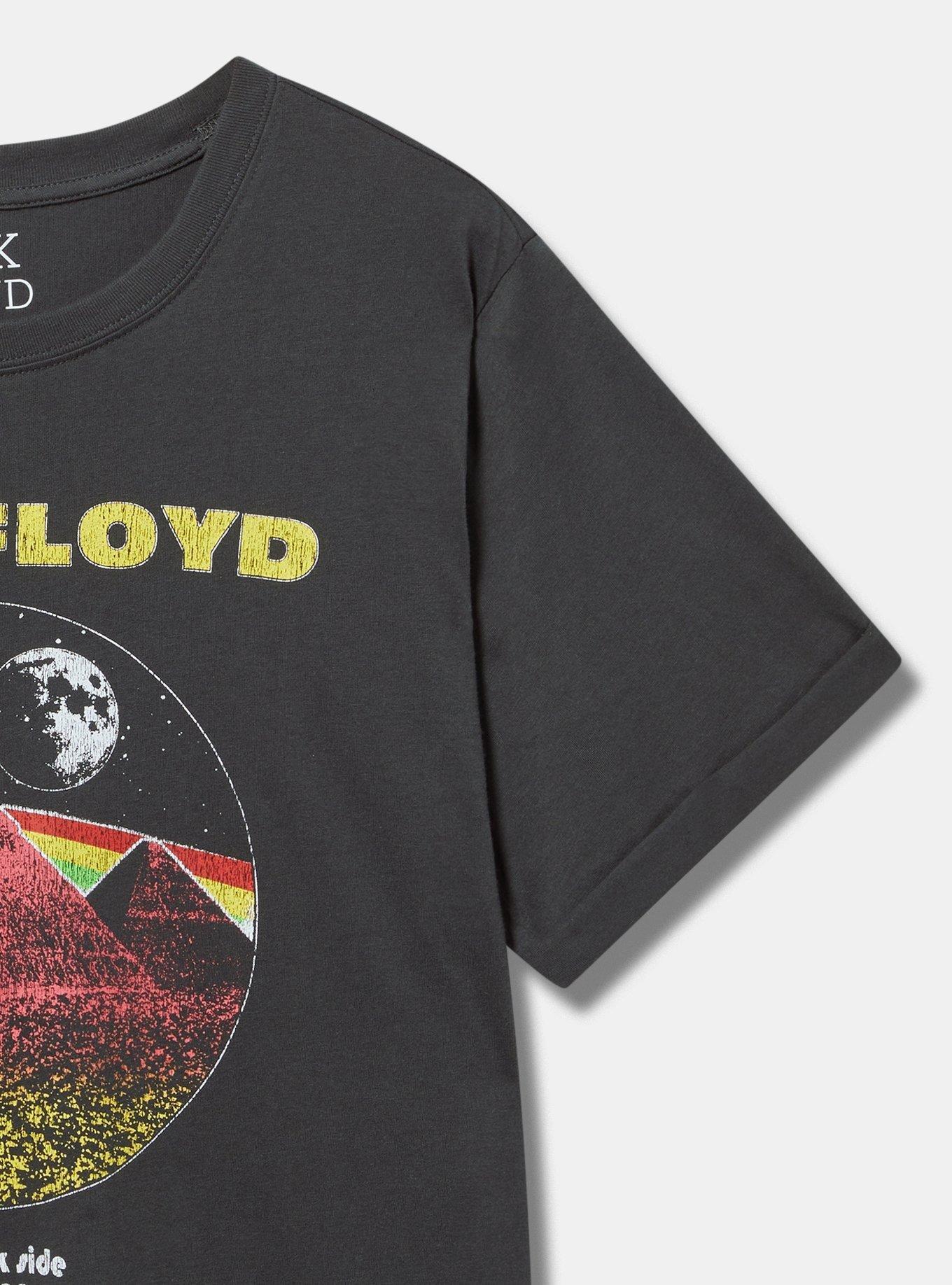 Pink Floyd Classic Fit Cotton Roll Sleeve Tee