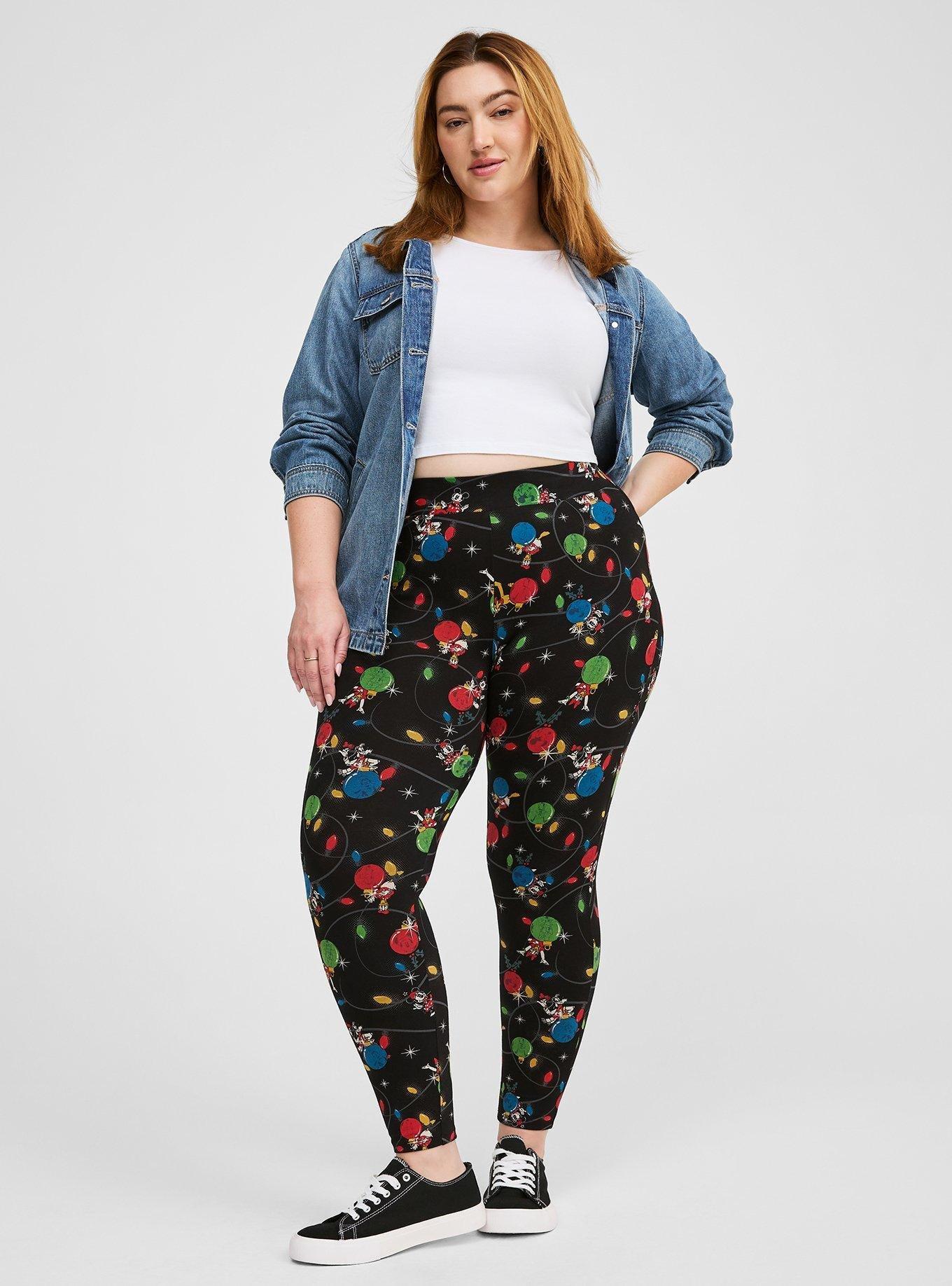Plus Size Disney Mickey Friends Holiday Legging Torrid