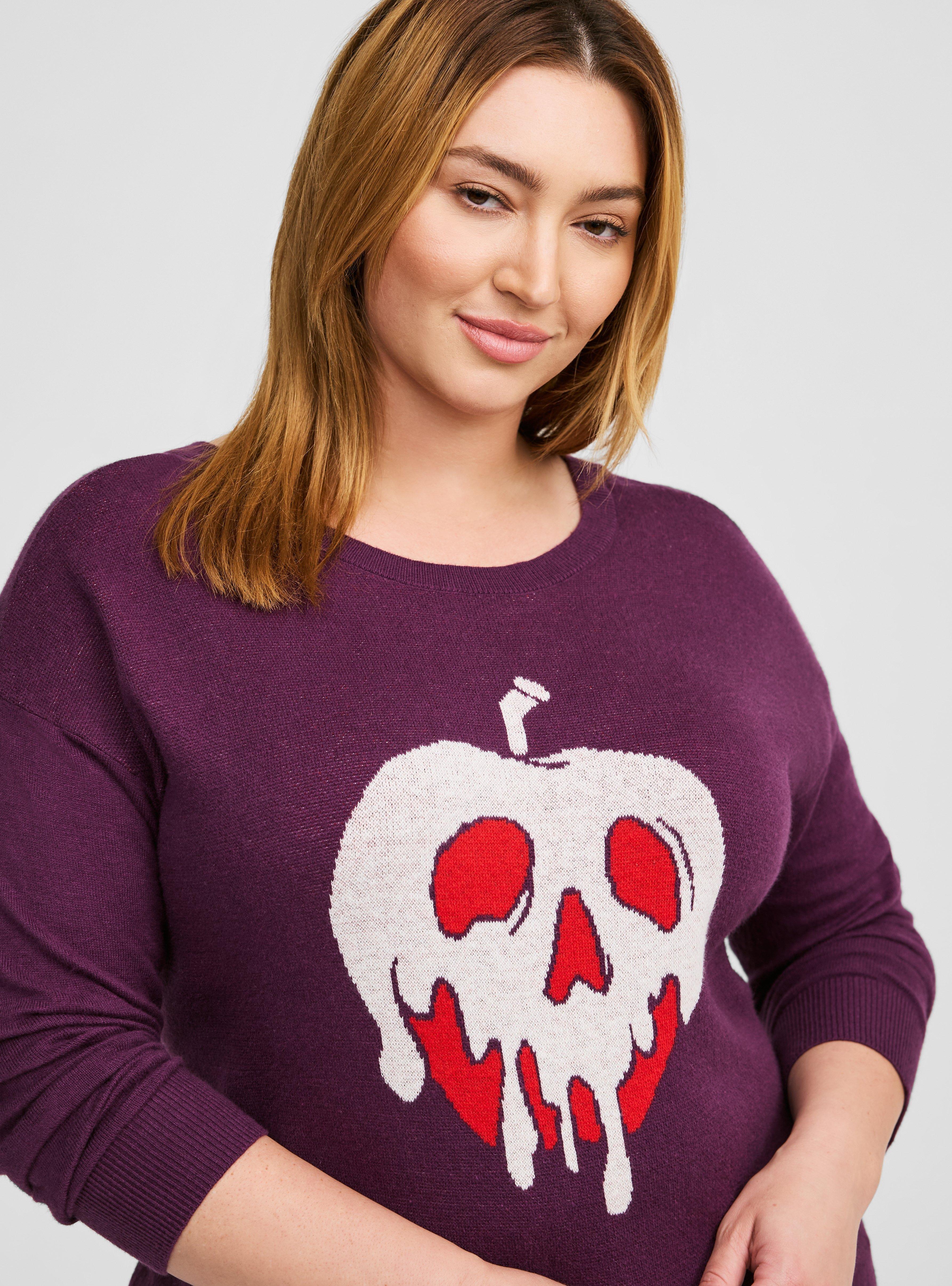 Disney Snow White Apple Crossback Pullover Sweater