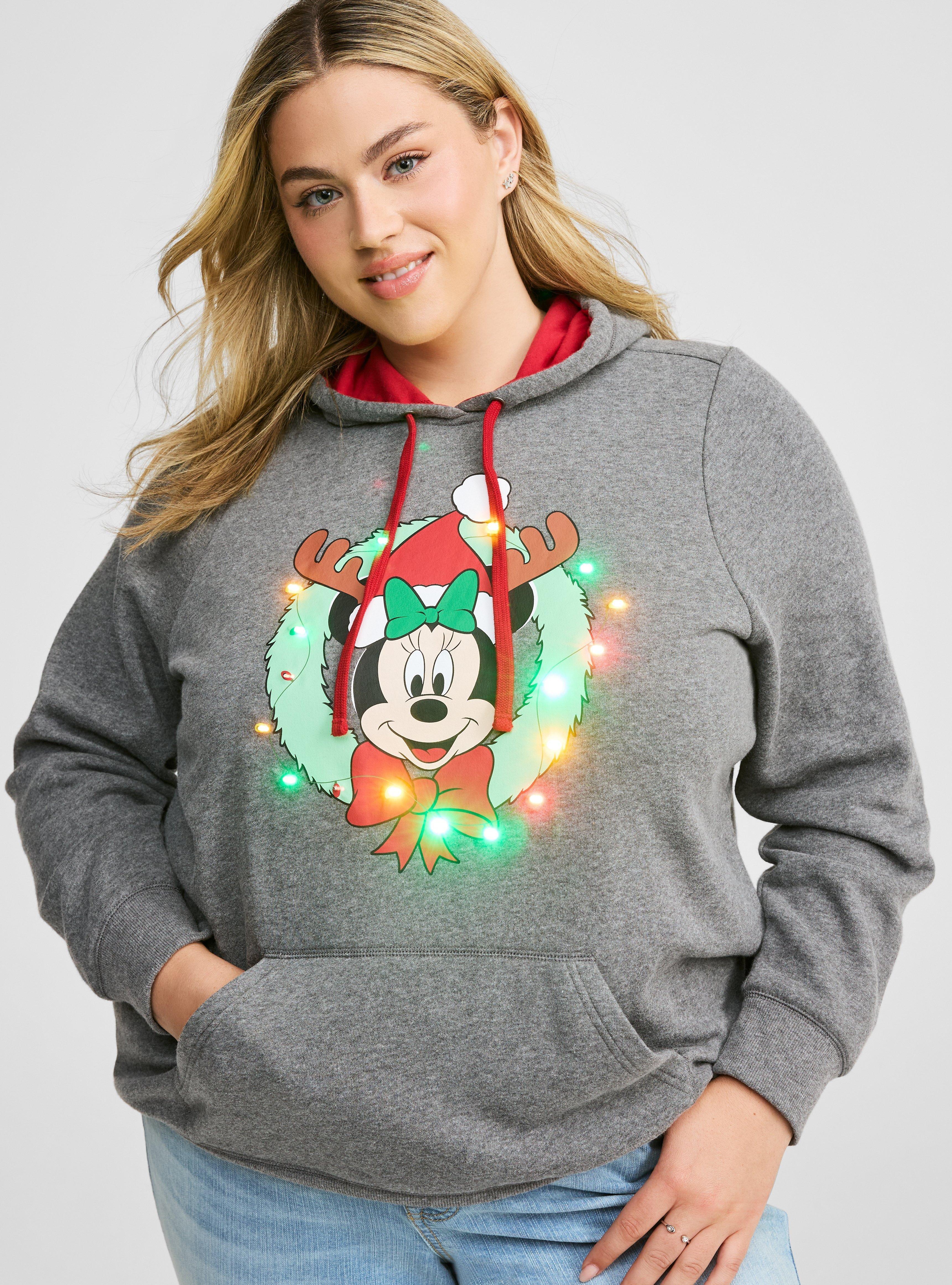 ToRRiD DiSnEy 3X *MICKEY & FRIENDS* BLACK & RAINBOW ZIP HOODIE / outlet PRIDE! NWT!!!