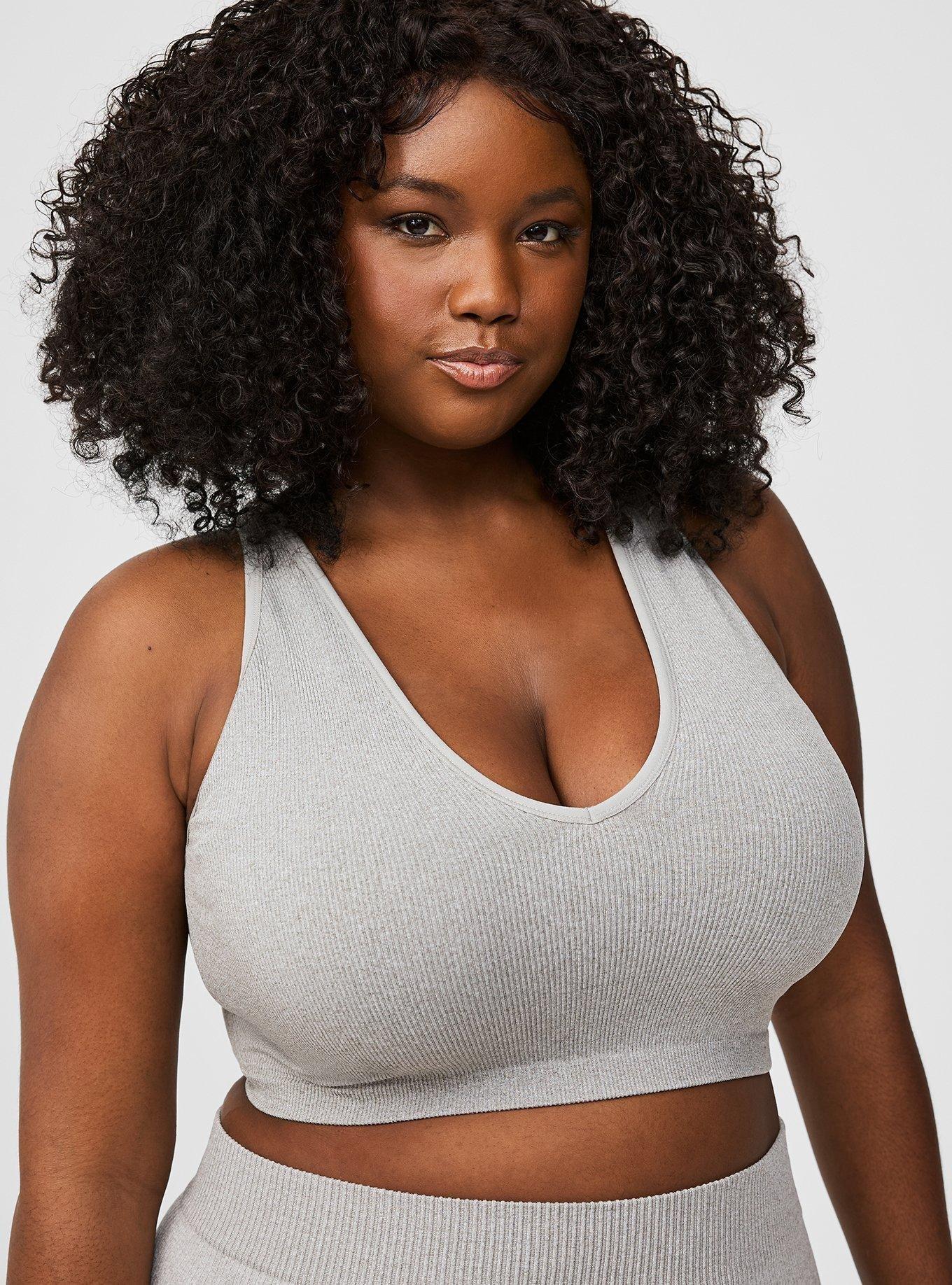 Deep v crop top online