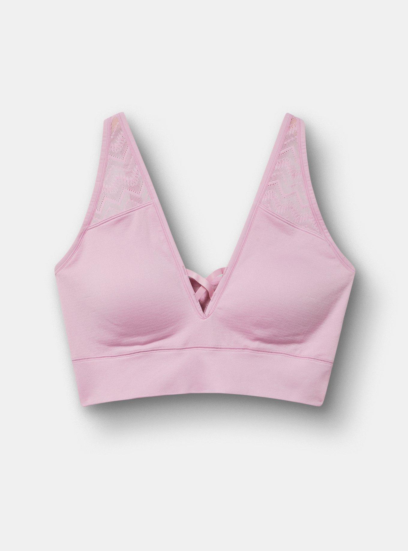 Sheer Play Seamless Plunge Bralette