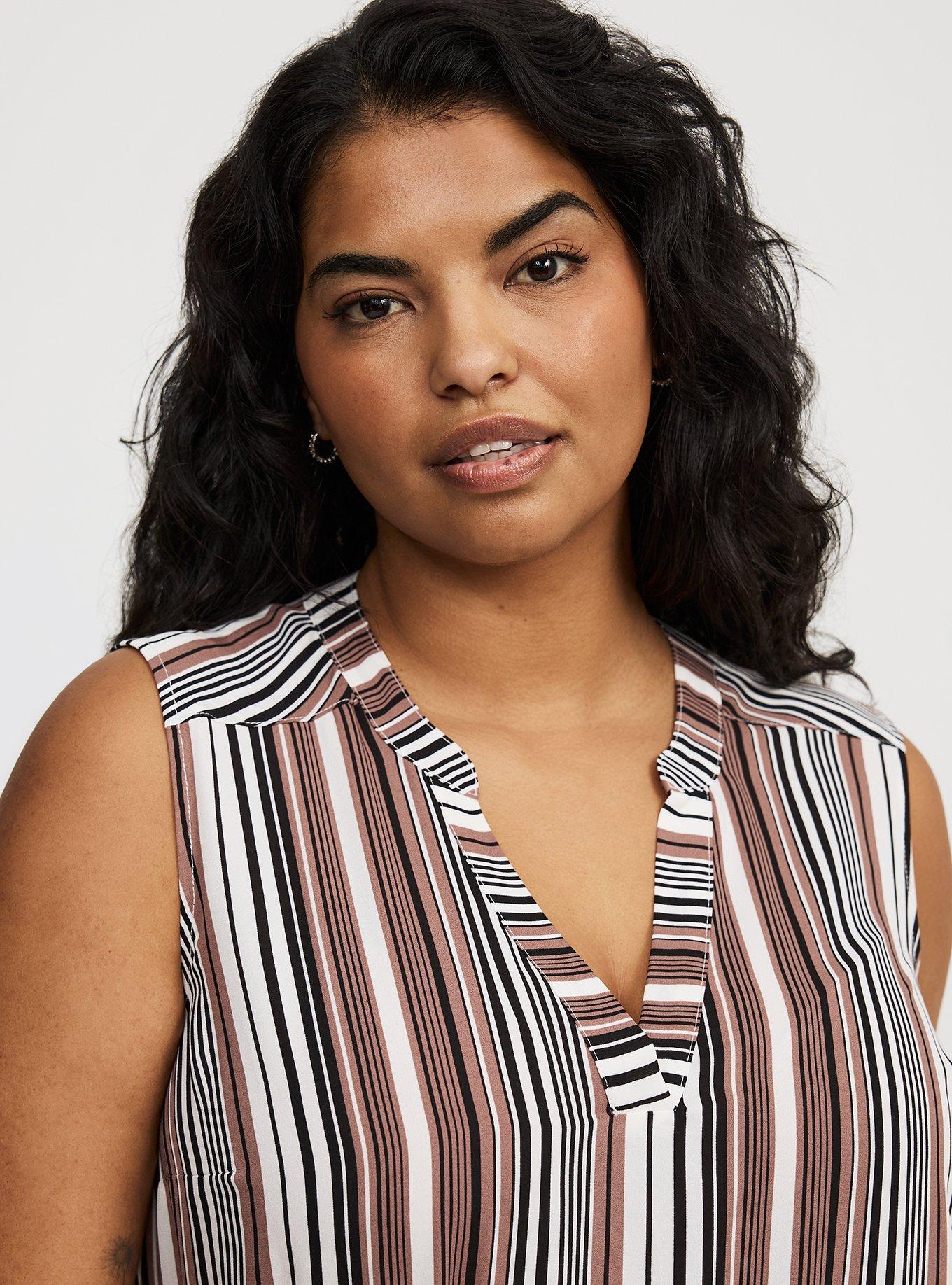 Georgette Pull-Over Tunic Top