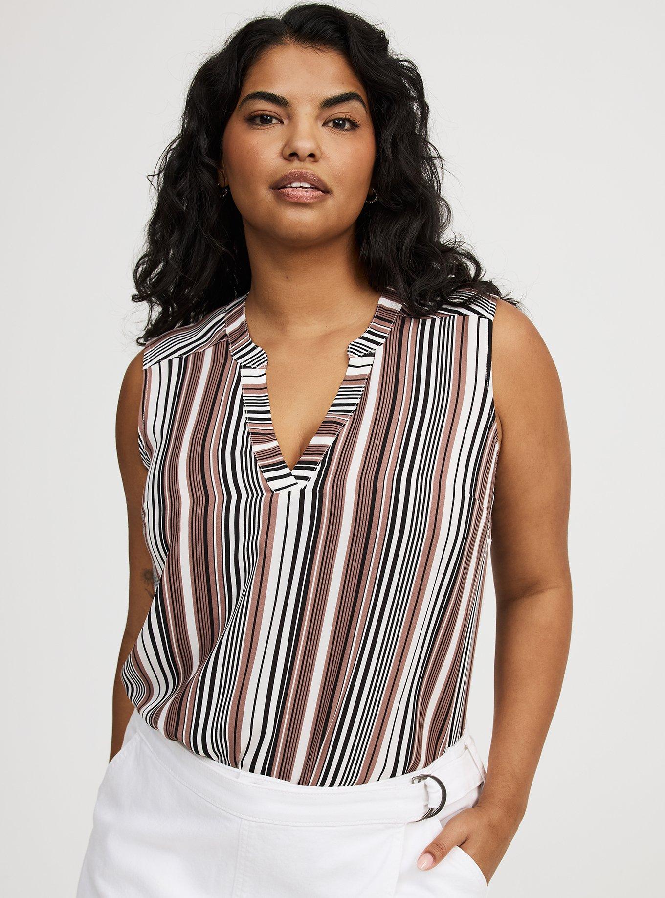 Georgette Pull-Over Tunic Top