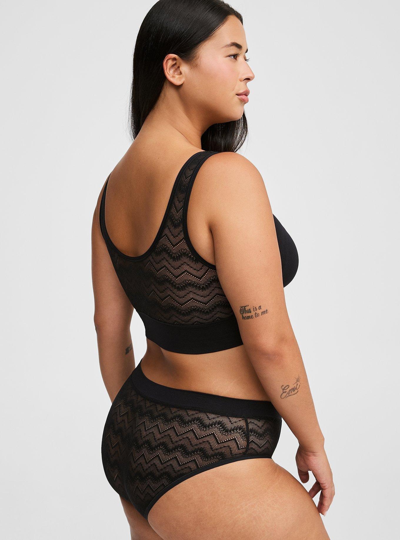 Sheer Play Seamless Hipster Panty