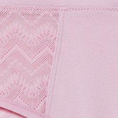 Seamless Smooth Lace Mid-Rise Hipster Panty, MAUVE MIST, swatch