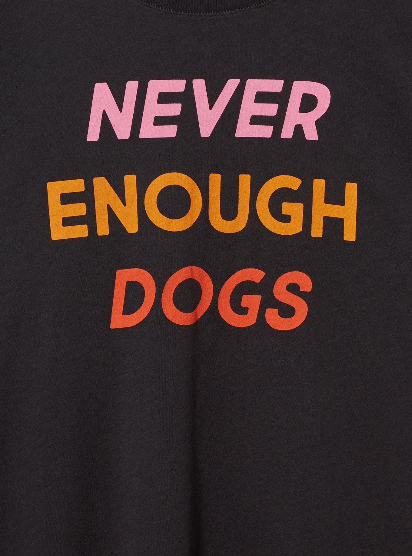 Never Enough Dogs Classic Fit Heritage Jersey Tee