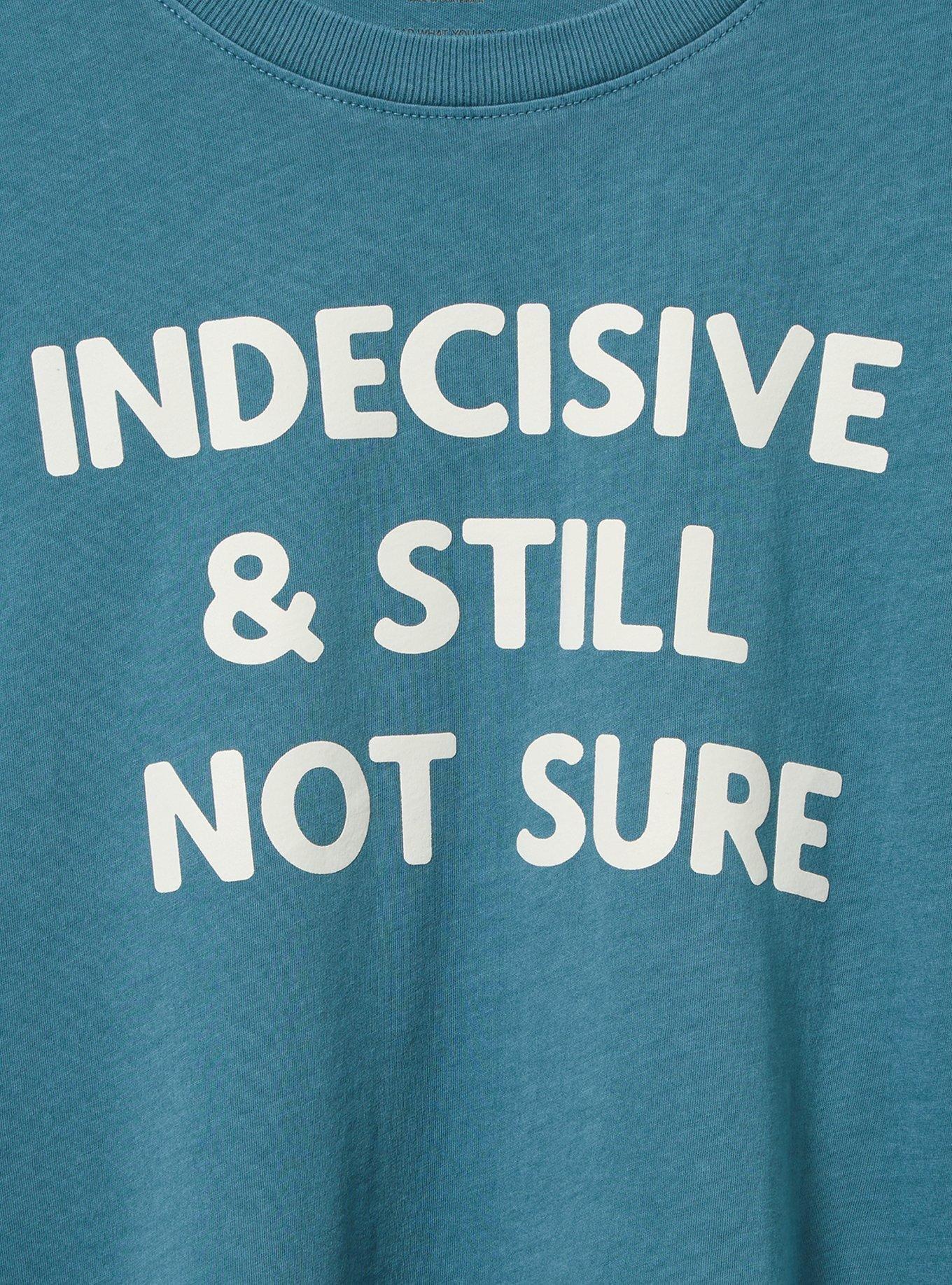 Indecisive Relaxed Fit Heritage Jersey Crew Tee, BLUE, alternate