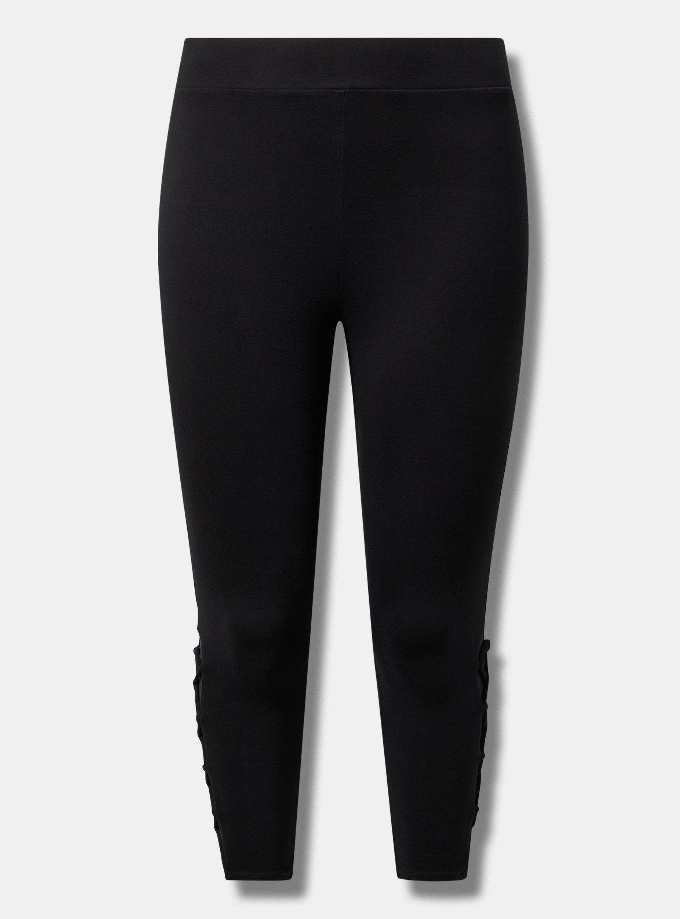 Signature Waist Crop Mesh Back Legging