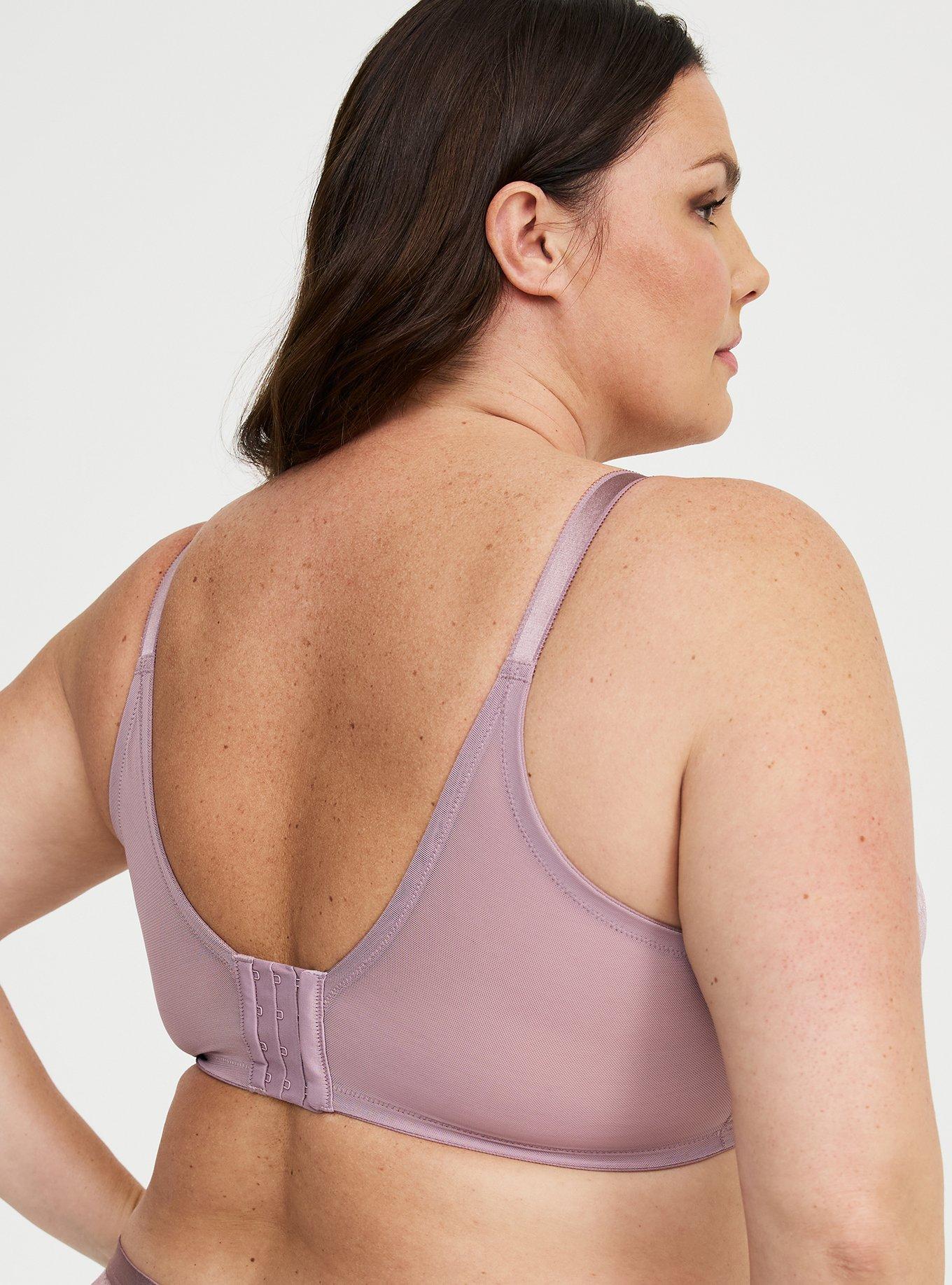 XO Plunge Push-Up Lace Bra, TOADSTOOL, alternate