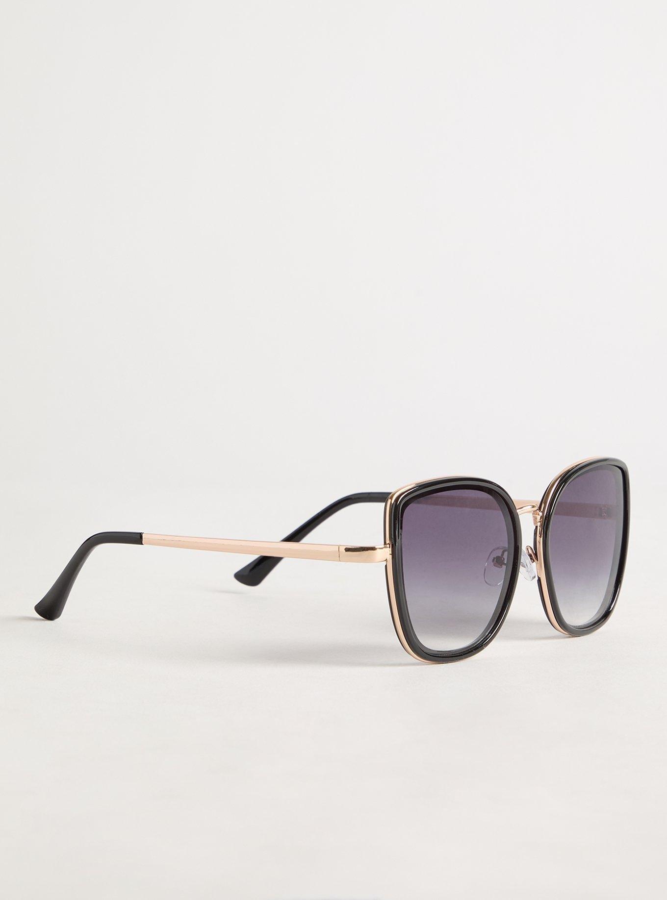 Cat Eye Smoke Lens Sunglasses