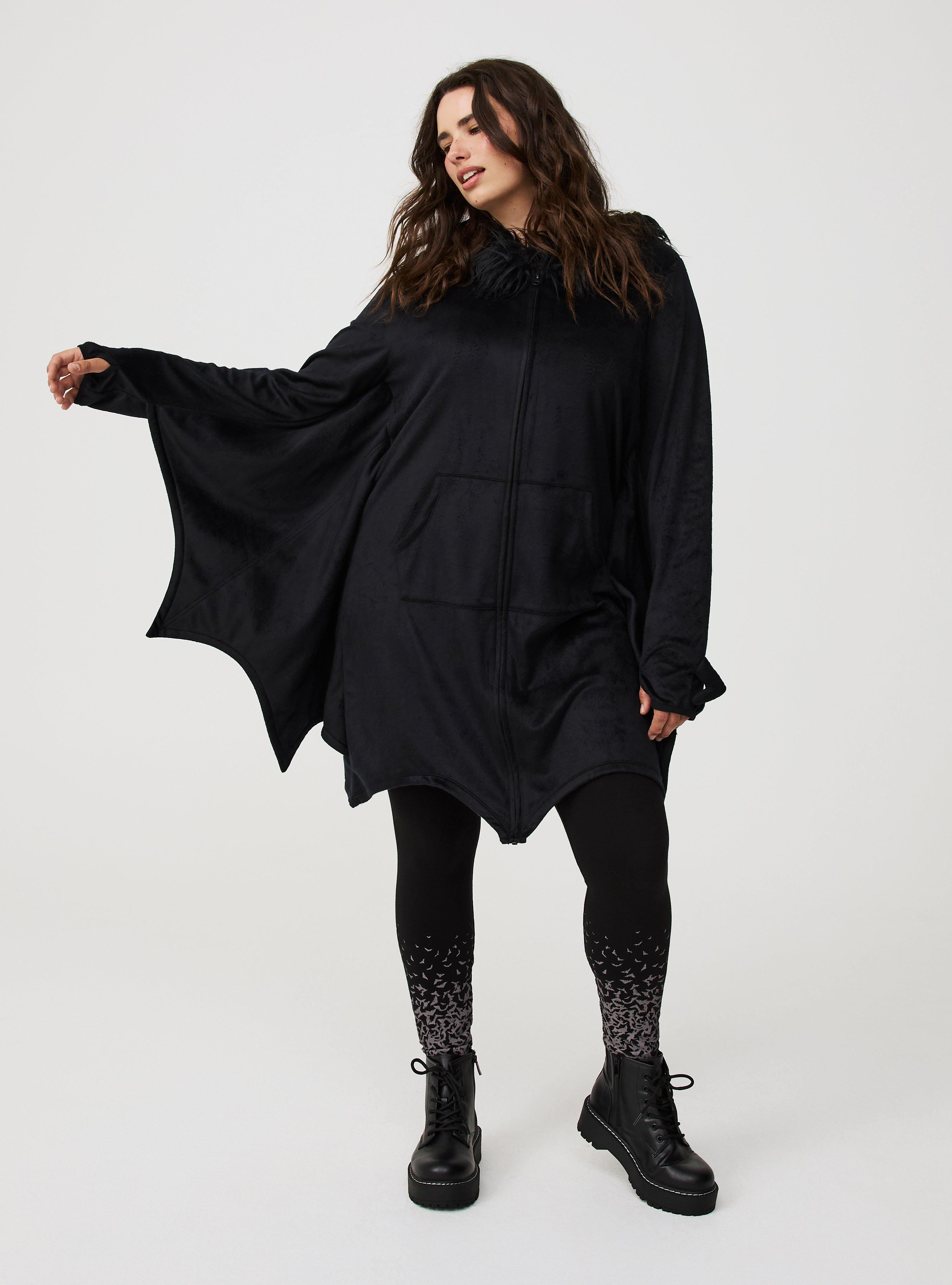 Halloween Hooded Bat Dress