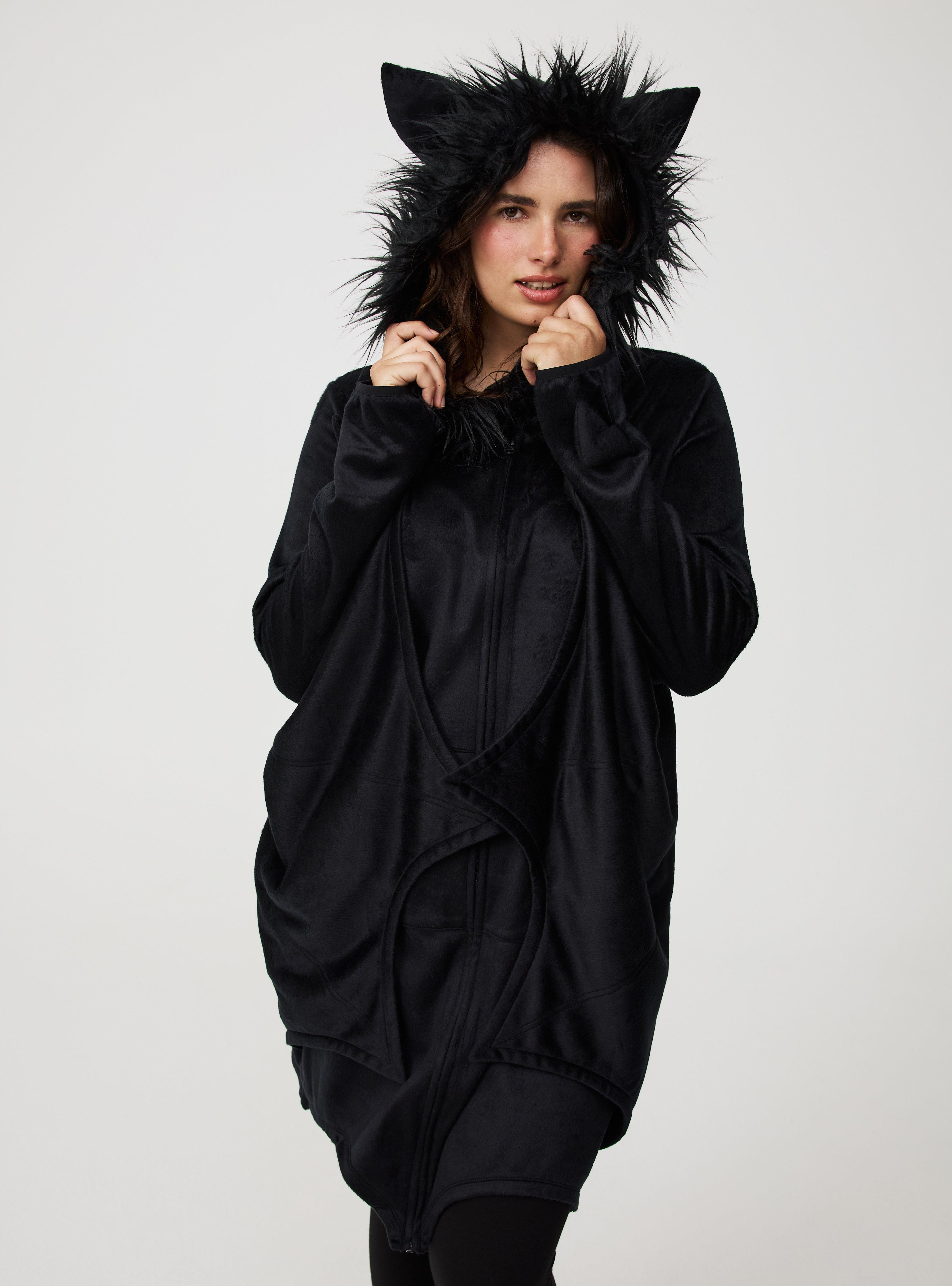 Halloween Hooded Bat Dress