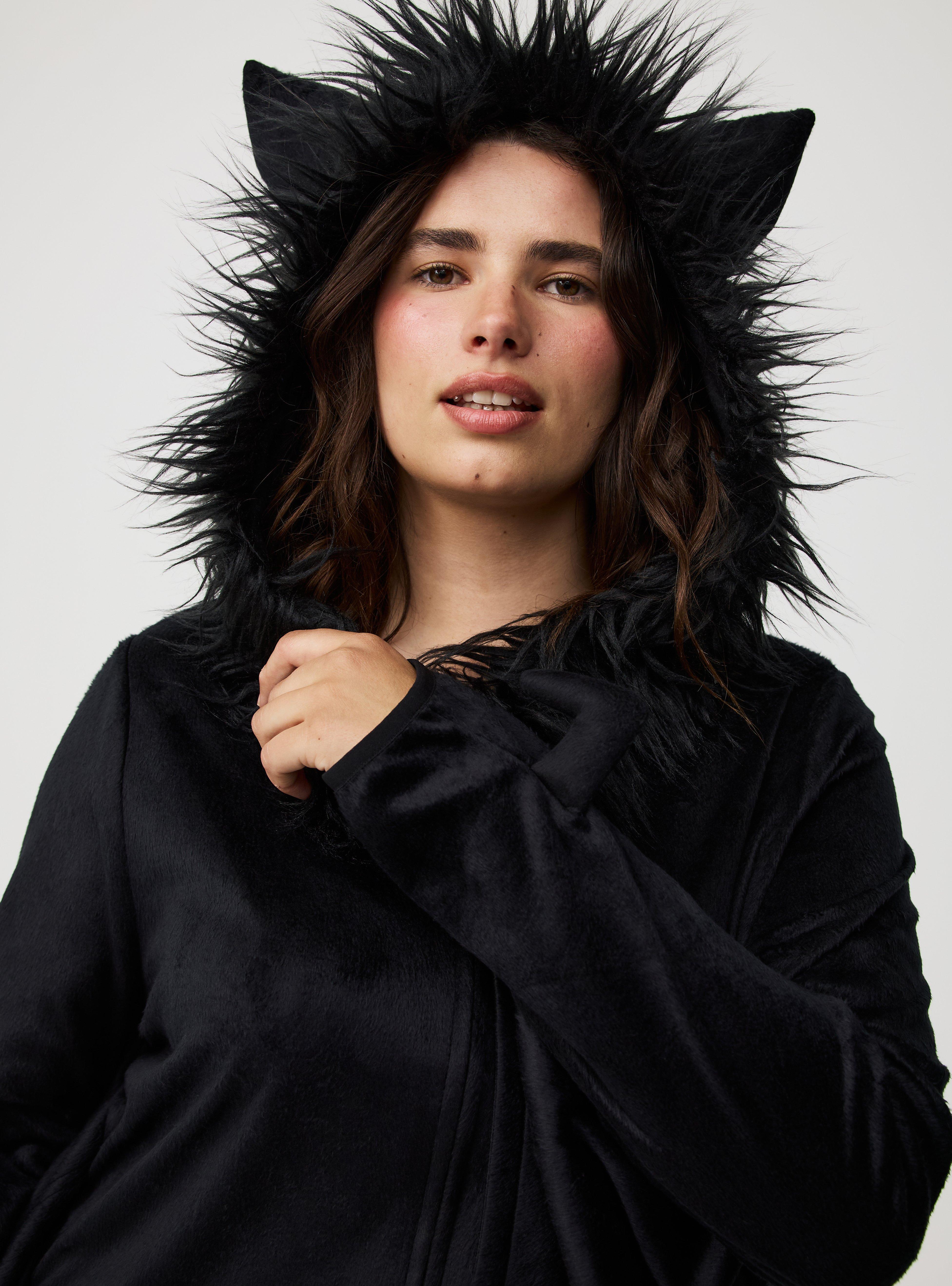 Halloween Hooded Bat Dress