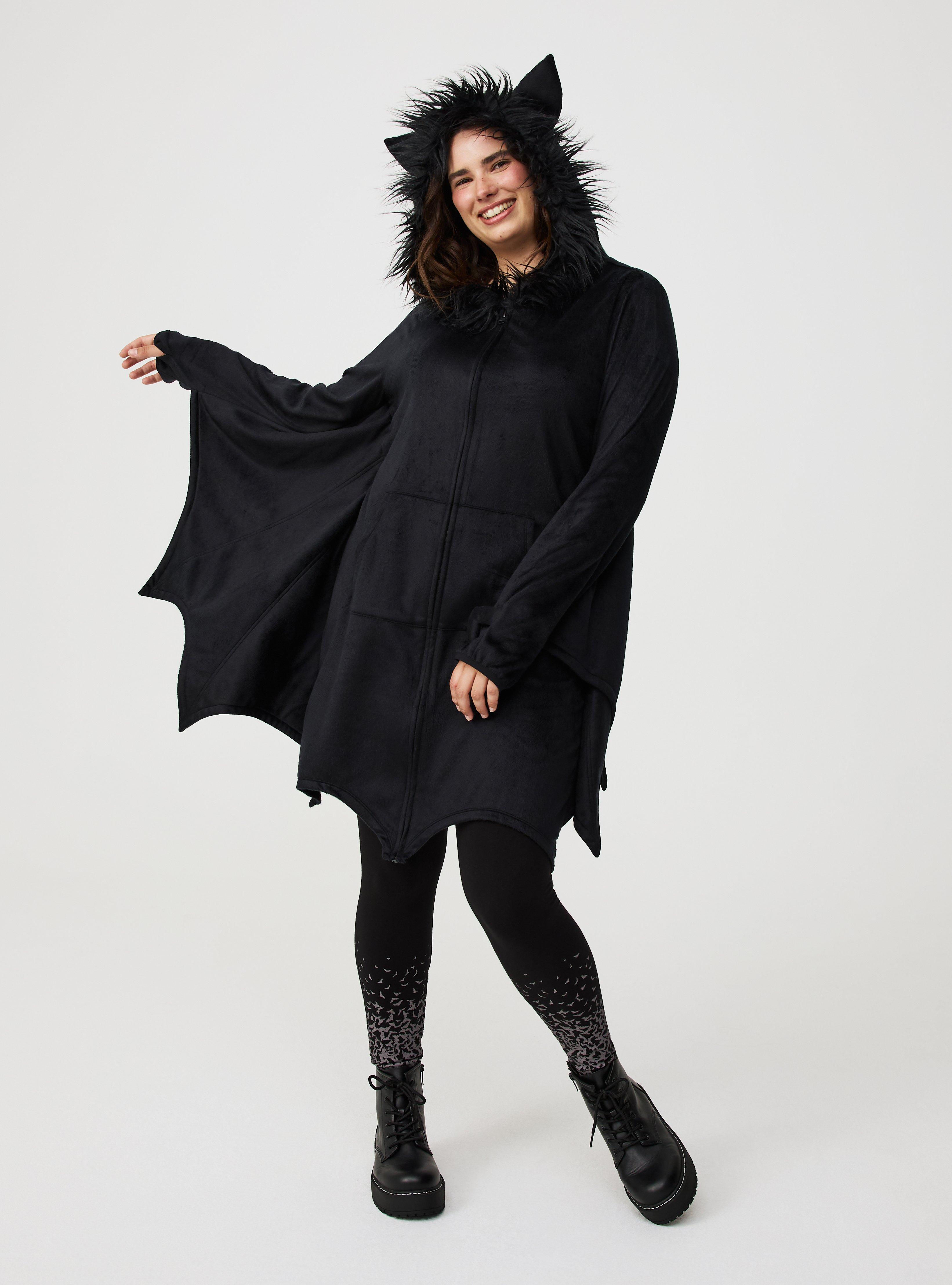 Halloween Hooded Bat Dress