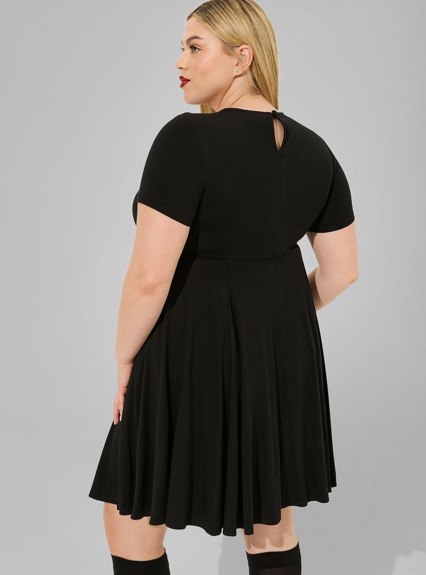 Halloween Collared Skater Dress