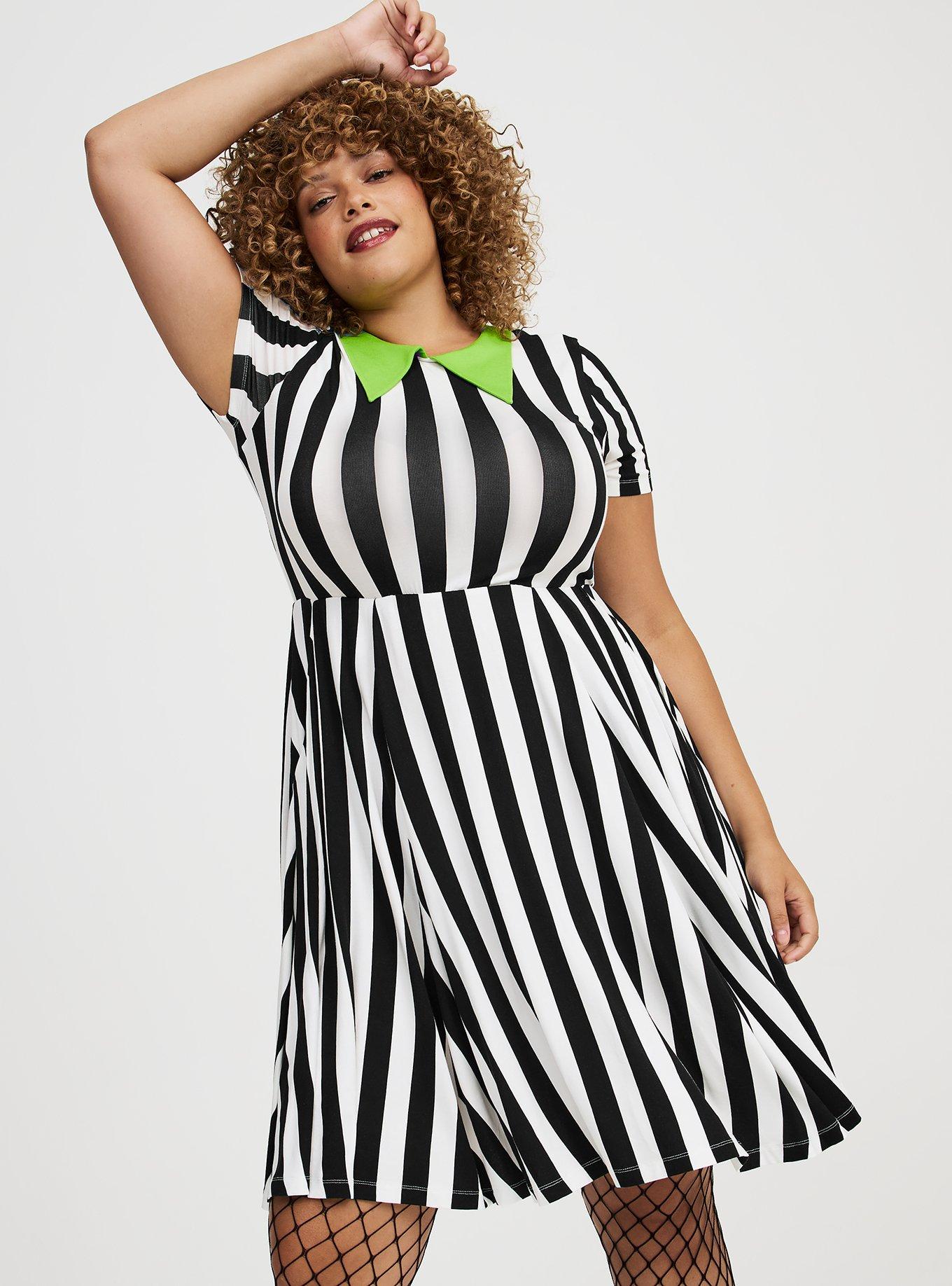 Halloween Collared Skater Dress