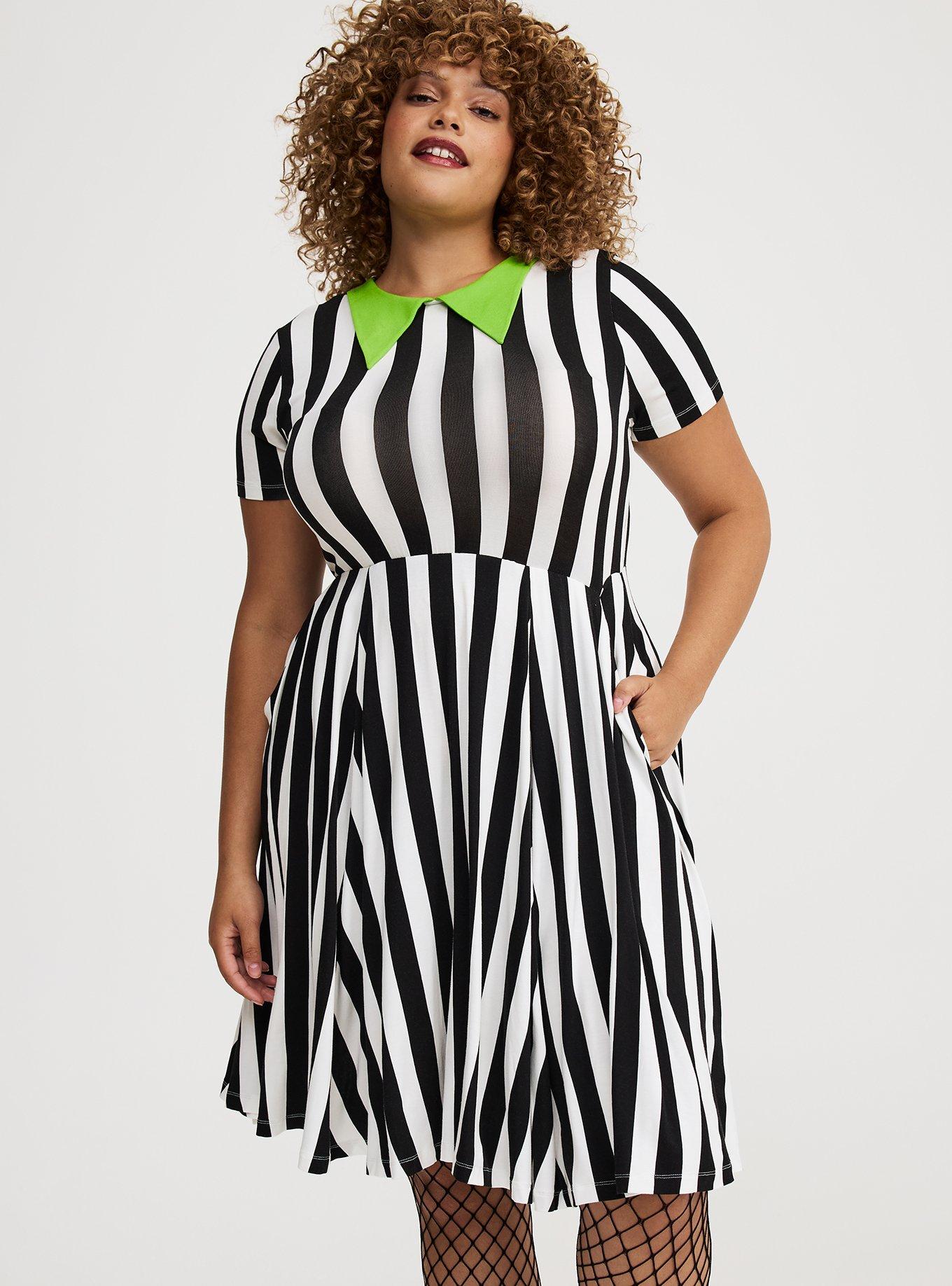 Halloween Collared Skater Dress