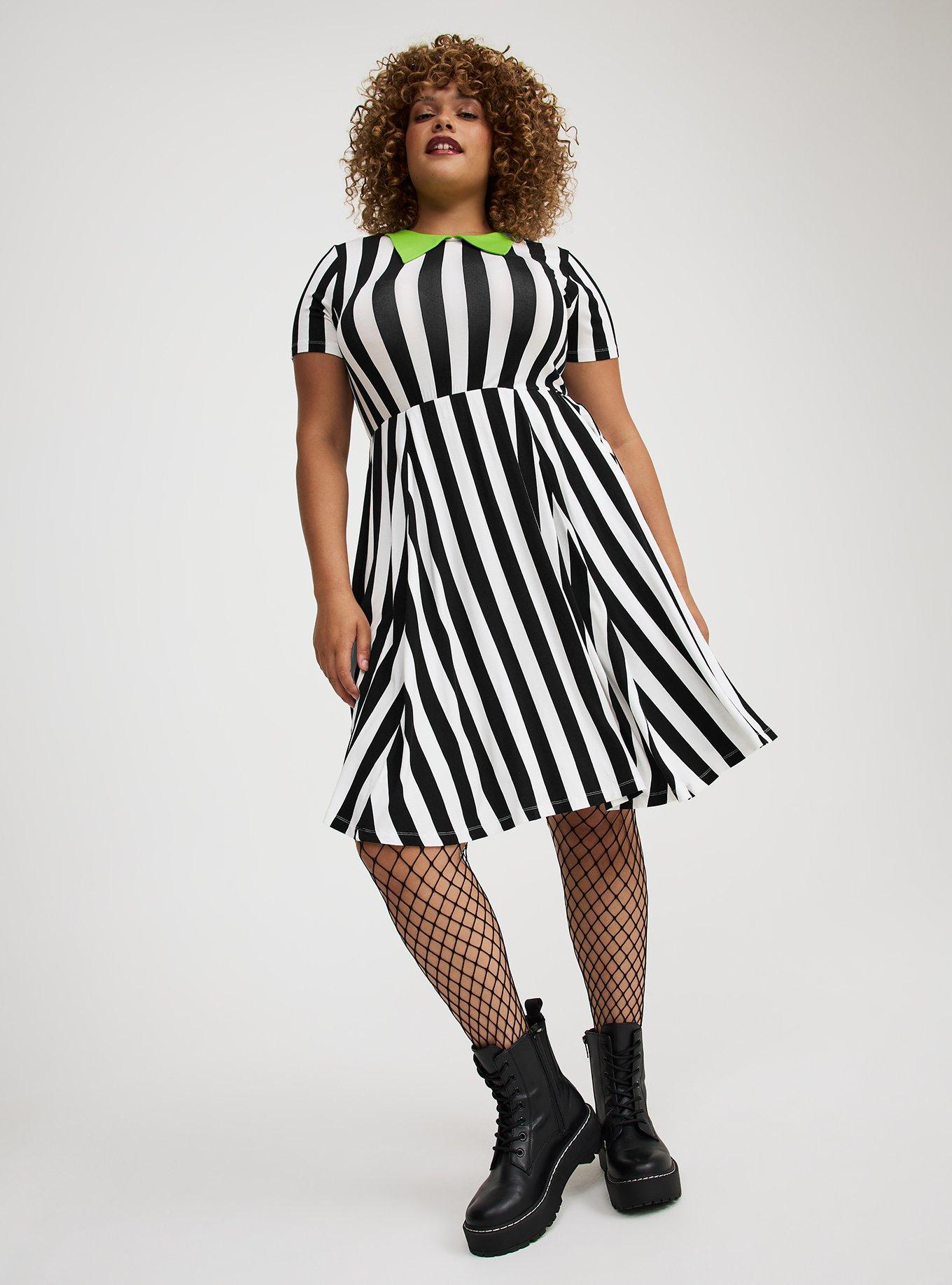 Halloween Collared Skater Dress
