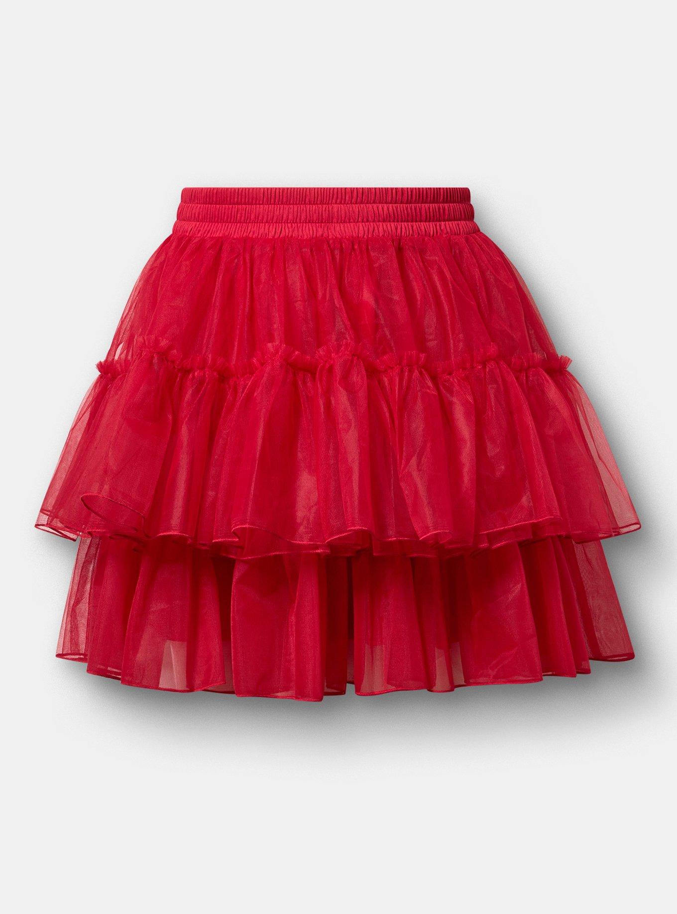 Halloween Tutu Skirt, JESTER RED, hi-res