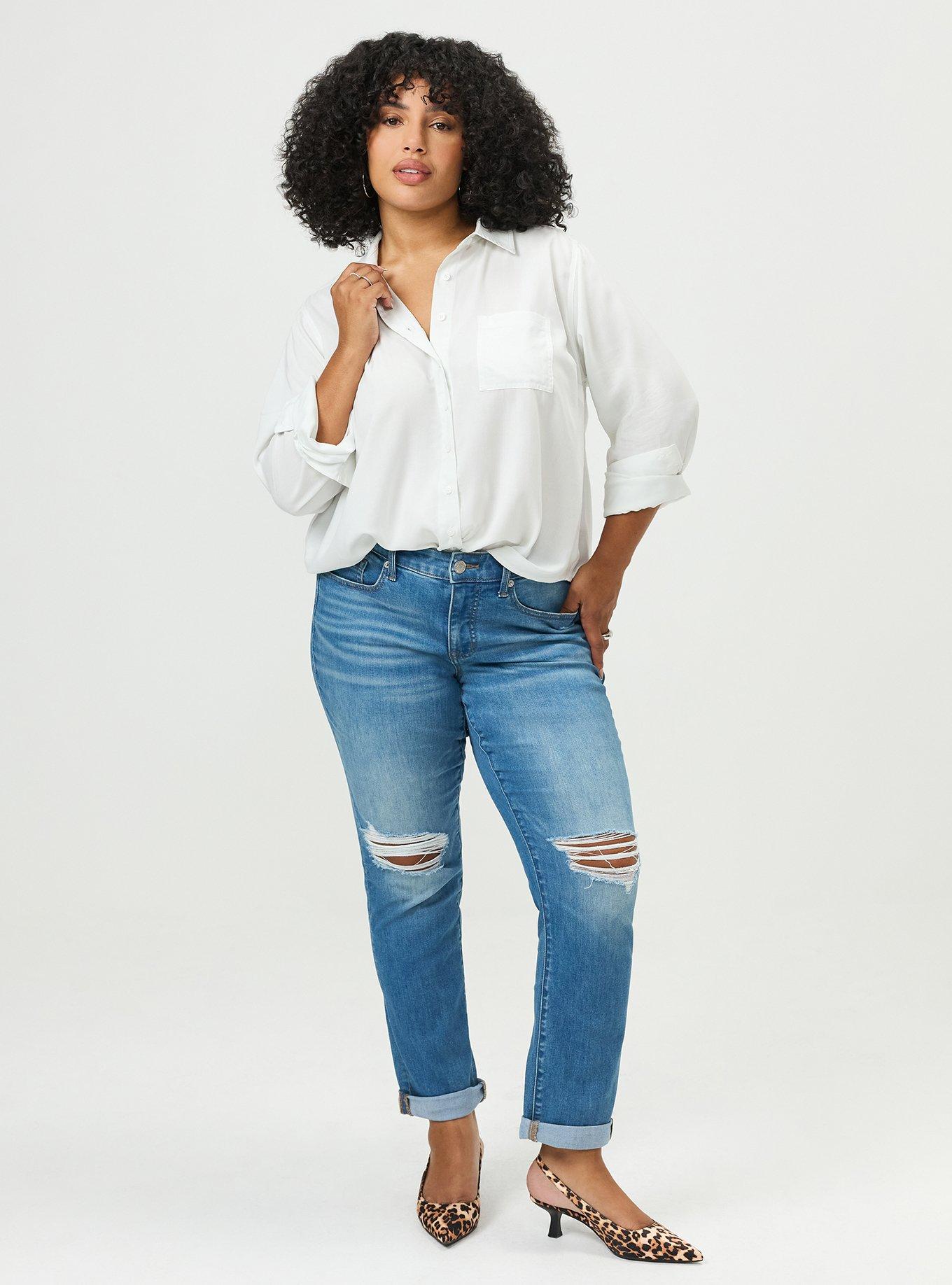 Lizzie Challis Button Up Shirt, BLANC DE BLANC, alternate