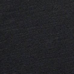 Heritage Slub V-Neck Side Slit Tee, DEEP BLACK, swatch