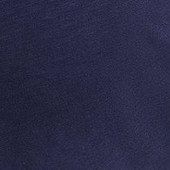 Heritage Slub V-Neck Side Slit Tee, PEACOAT, swatch