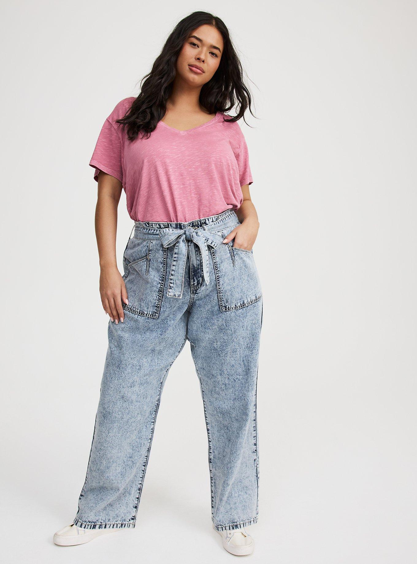 Heritage Slub V-Neck Side Slit Tee