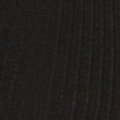 Super Soft Rib Snap Front High Neck Tank, DEEP BLACK, swatch