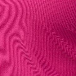 Plus Size Performance Core Rib Short Sleeve Cinch Side Active Tee, BERRY WINE, swatch