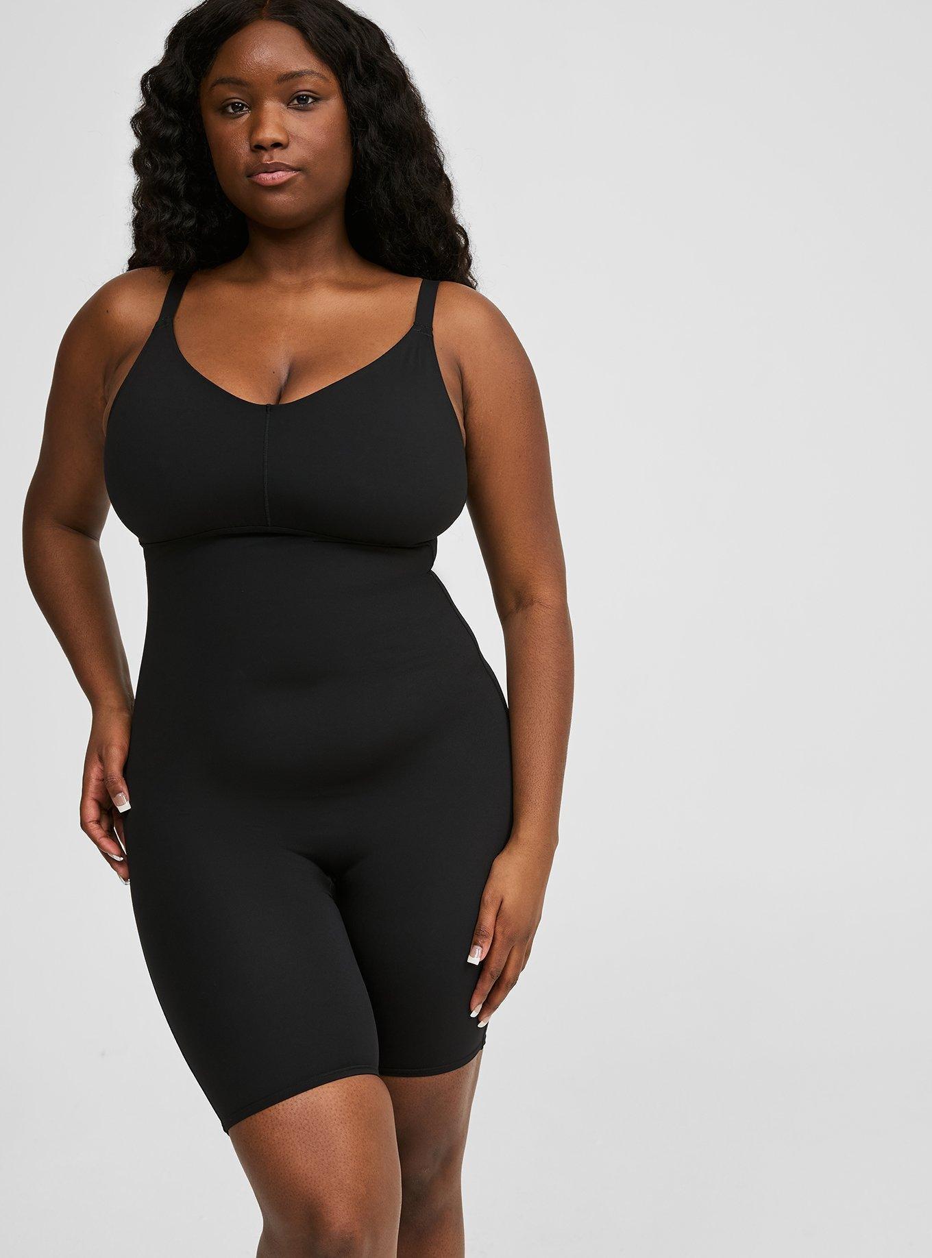 Smoothing Full Body Mid-Thigh Bodysuit 