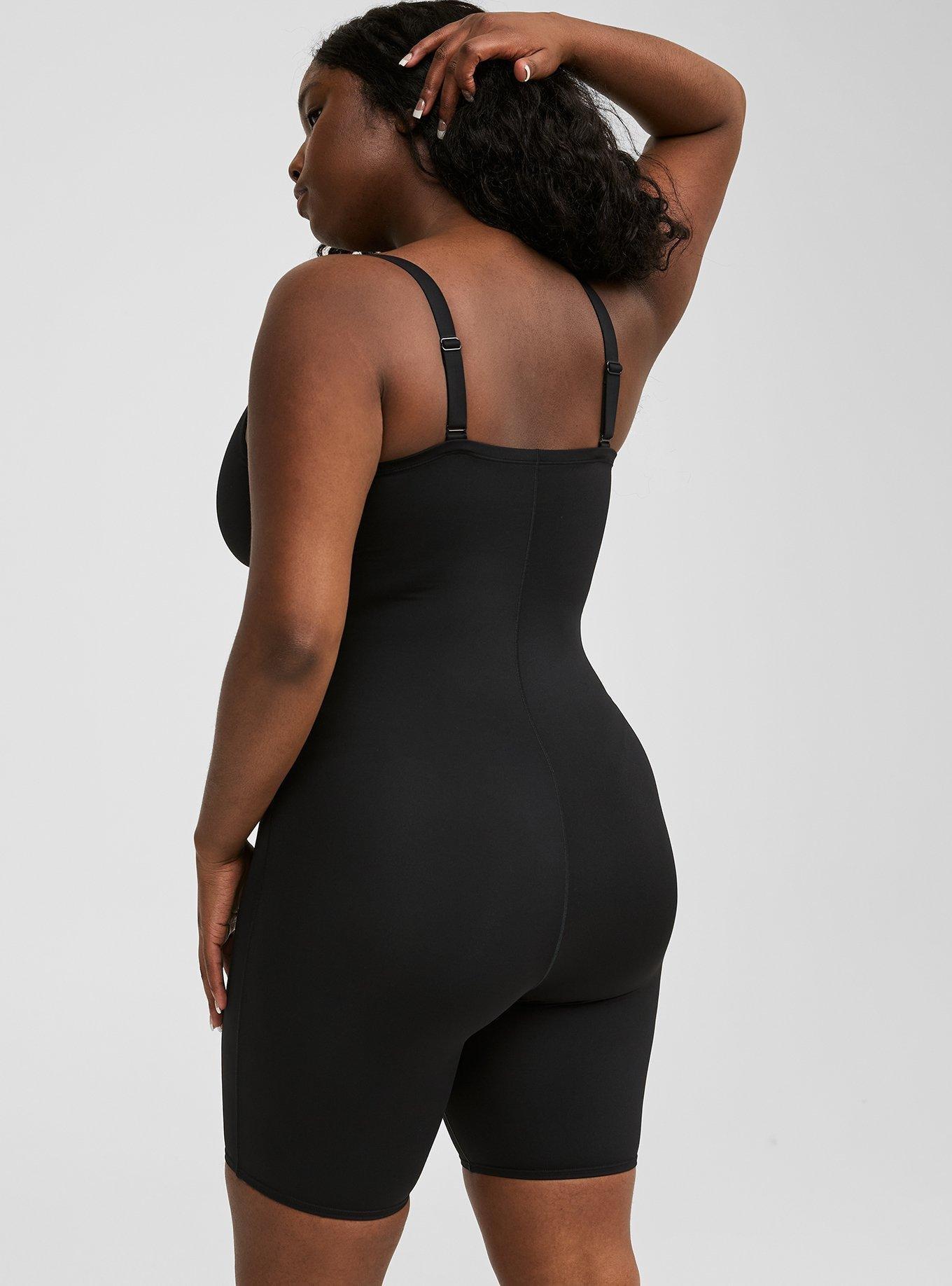 Smoothing Full Body Mid-Thigh Bodysuit 