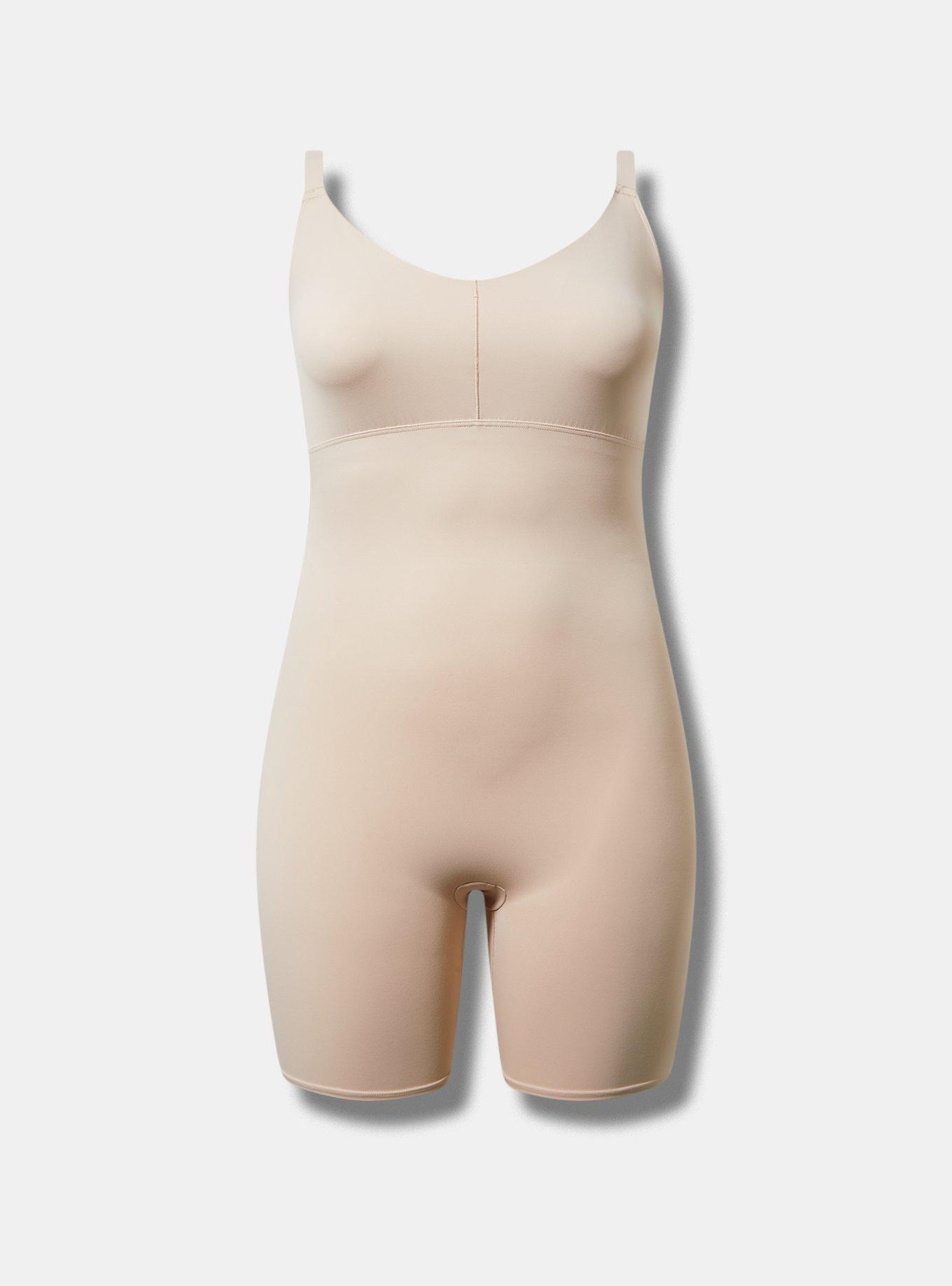 Smoothing Full Body Mid-Thigh Bodysuit 