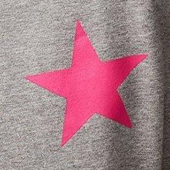 Everyday Fleece Active Striped Sweatshirt, MAY STARS HEATHER GREY, swatch